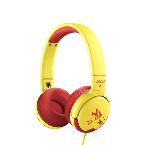 XO EP47 Kids Auriculares para Niños con Microfono - Volumen Limitado a 85dB - Diadema Ajustable - Almohadillas Acolchadas - Conexion Jack 3.5mm - Cable de 1.20m