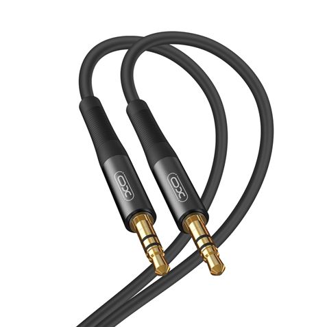 XO NBR175B Serie Pro Cable Audio Mini Jack 3.5mm Macho a Mini Jack 3.5mm Macho - Punta de Aluminio - Longitud 2m