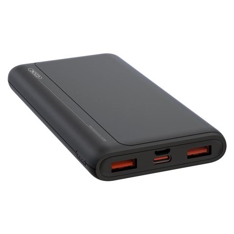 XO PR126 Powerbank 10000mAh - 2x USB-A, 1x USB-C - Entradas microUSB, USB-C - Carga Rapida - Resistente