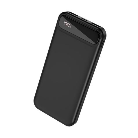 XO Powerbank PR135 10000Mah - LCD - 2A - Color Negro