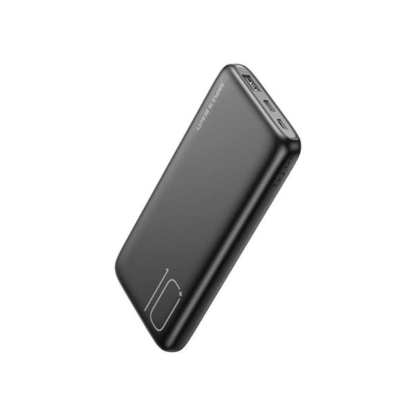 XO Powerbank PR182 - 10000MAH - Leds Indicadores - Carga Rapida - USB - Tipo C - Color Negro